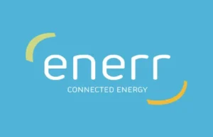 comercializadoras energia verde logo enerr color